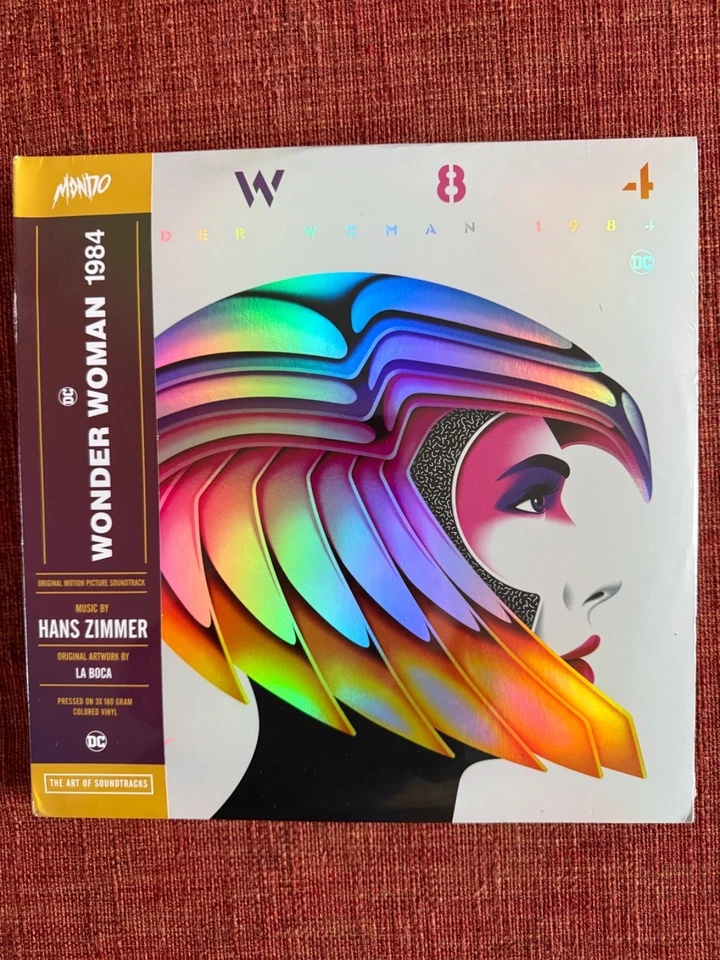 WONDER WOMAN 1984 (MONDO HANS ZIMMER SOUNDTRACK) [3 X COLOUR VINYL] NEW & SEALED - Image 1 of 1