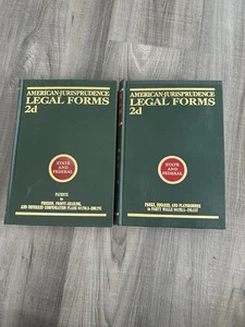 American Jurisprudence Legal Forms 2d State  And Federal Volumes 14 And 14a - Picture 1 of 18