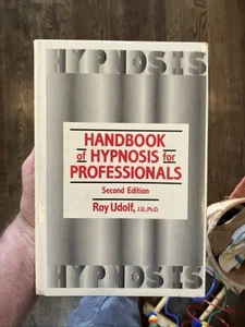 Handbook of Hypnosis for Professionals By Ray Udolf 1987 Second Edition HC / DJ - Picture 1 of 4