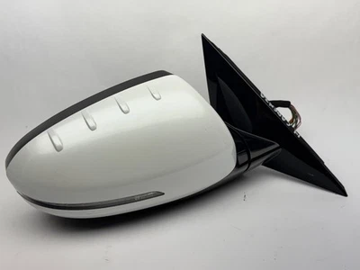 Espejo retrovisor derecho pasajero Kia Cadenza 2014-2016 punto ciego eléctrico blanco nieve Foto 1 de 4