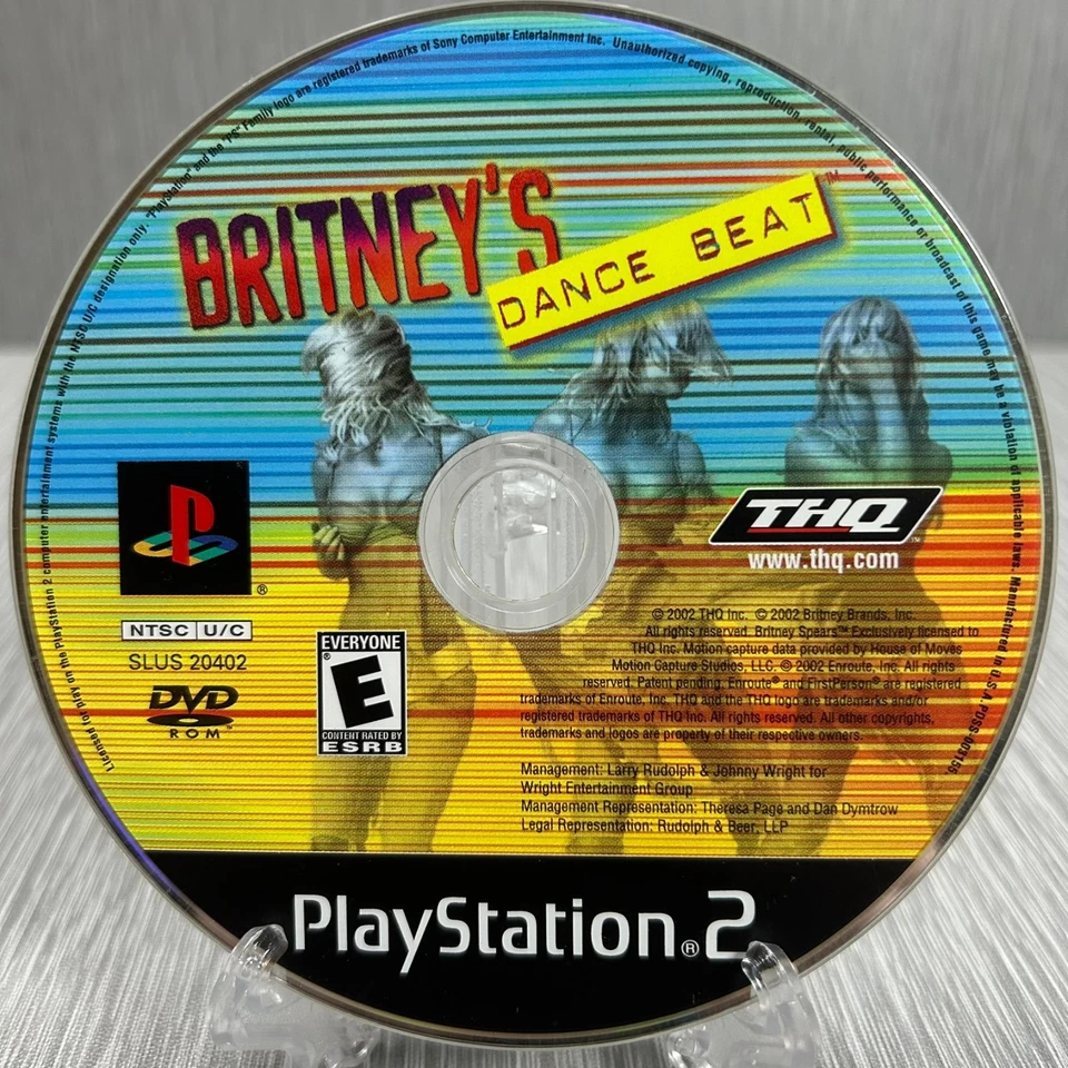 Britney's Dance Beat (Sony PlayStation 2 PS2, 2002) - Image 1 of 1
