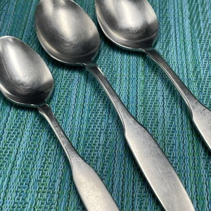 3 cucharaditas de acero inoxidable Oneida Community PAUL REVERE 1 cucharadita 2 cucharas soperas - Imagen 1 de 8