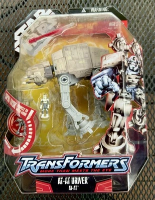 Star Wars Transformers Crossover At-At Driver 2007 lacrado - Imagem 1 de 3
