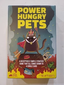 Power Hungry Pets Spiel von Exploding Kittens Ein Strategie-Partyspiel 2-6 Spieler - Bild 1 von 6
