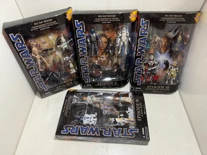Star Wars Blu Ray Release Commemorative Figure Collection Episode I, II, III, IV - Bild 1 von 17