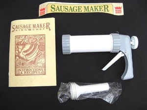 Sausage maker  Stuff your own bangers  3 sizes of nozzle   Unused   Boxed - Picture 1 of 1
