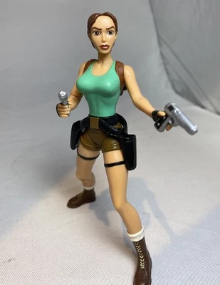 Tomb Raider 1999 Playmates Toys - Lara Croft EIDOS - Video Game Action Figure - image 1 of 4