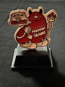 NOS 1981 Last Of The Red Hot Human Beans Display Plakette von C.M. Paula Co. USA - Bild 1 von 4