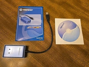 Adaptador Trendnet TU2-ET100 USB a Ethernet de 10/100 Mbps con CD ROM - Imagen 1 de 4