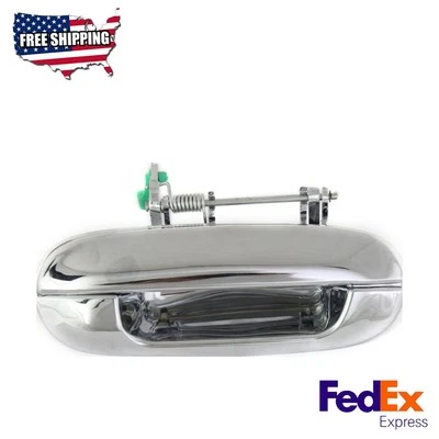 Manija de puerta exterior cromada lado del pasajero trasero compatible con GMC Envoy Isuzu 02-09 Foto 1 de 4