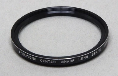 Series VII 7 Threaded Screw-In/On FILTER Spiratone CLEAR CENTER-SPOT Made Japan - Image 1 of 3