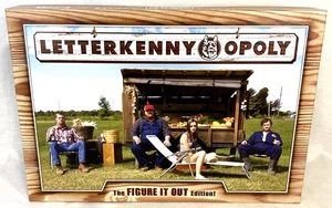 High Roller Games LETTERKENNY -Opoly FIGURE IT OUT Edition Monopoly Board Game - Picture 1 of 6