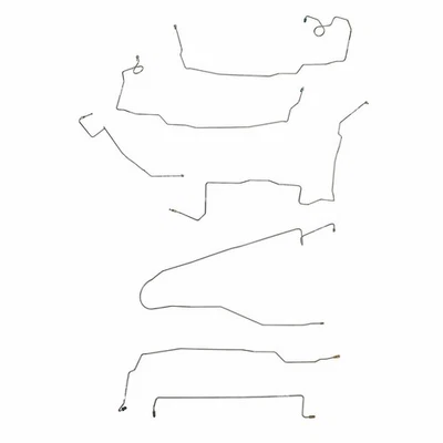 For 2003-2010 Dodge Viper Complete Brake Line Kit Stainless Steel CBK0702SS - Изображение 1 из 4