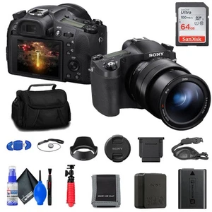 Sony Cyber-shot DSC-RX10 IV Digital Camera + 64GB Card + Card Reader + More - Picture 1 of 8