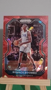 2020-21 Panini Prizm Red Cracked Ice #65 Bismack Biyombo Charlotte Hornets  - Bild 1 von 6