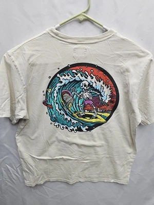 Superdry Adventure Wear Camiseta Vintage Estampado Espalda Grande Surf Crema Hombre Mediana  Foto 1 de 4