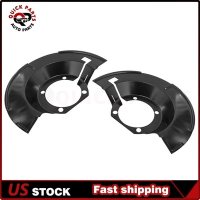 2Pcs Front LH & RH Side Brake Dust Shield for 2003 - 2008 Dodge Ram 2500 3500 - Изображение 1 из 4