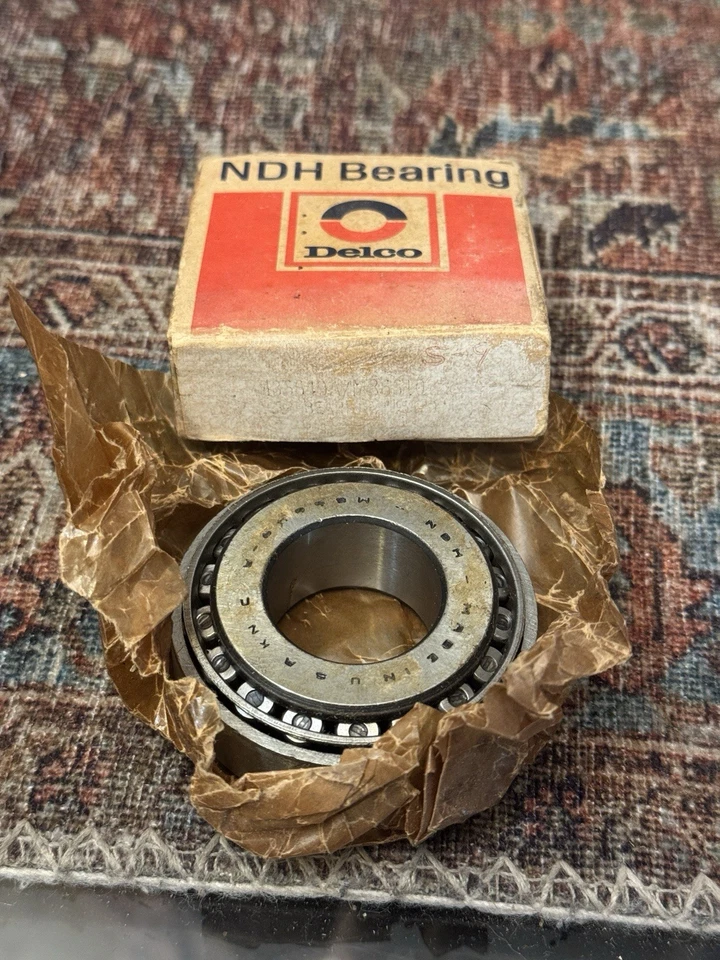 Juego de rodamientos cónicos NDH Hyatt M86649A/M86610 NOS GM 7451202 EE. UU. Foto 1 de 4