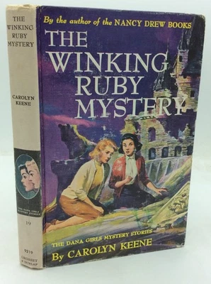 THE WINKING RUBY MYSTERY - Carolyn Keene - 1961 - Dana Girls #19 - children - Image 1 of 4
