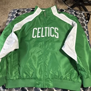 Boston Celtics Majestic Full Zip Windbreaker Größe 3XL - Bild 1 von 2