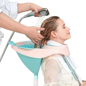 Lavabo de pelo portátil con manguera lavabo portátil lavabo silla de ruedas AU - Imagen 1 de 7
