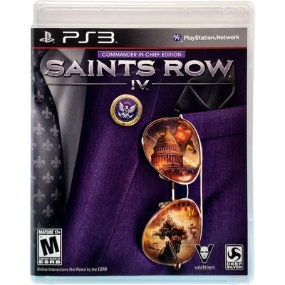 Saints Row IV Commander In Chief Edition - Sony Playstation 3 PS3 4 Pristine — 第 1/4 张图片