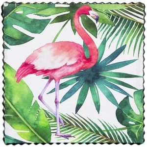 Decoración de pared tropical flamenco rosa Northlight - 11,75" - Imagen 1 de 7