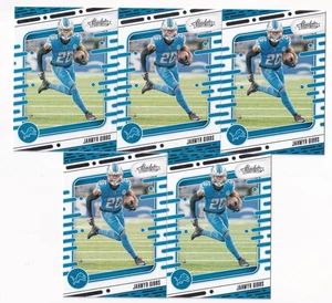(5) Jahmyr Gibbs 2024 PANINI ABSOLUTE BASE CARD LOT #36 DETROIT LIONS - Picture 1 of 1