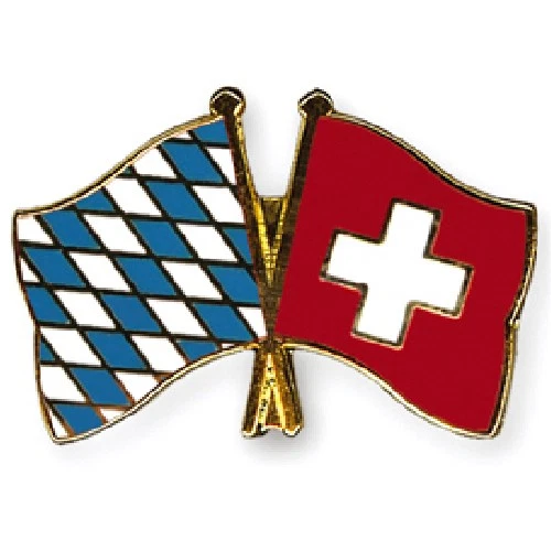Freundschaftspin Bayern-Schweiz - Bild 1 von 1