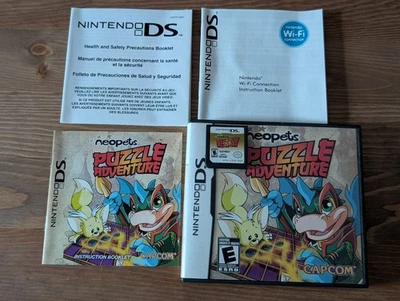 Neopets Puzzle Adventure Nintendo DS CIB Tested & Working - Image 1 of 4