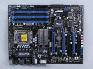 MSI X58 PRO-E X58 PRO Motherboard LGA 1366/Socket B MS-7522  Intel X58 DDR3 - Picture 1 of 3