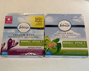 Paquete de 6 bolsas de vacío verticales Febreze BISSELL Style 7 resorte y renovación y ganancia nuevas - Imagen 1 de 7