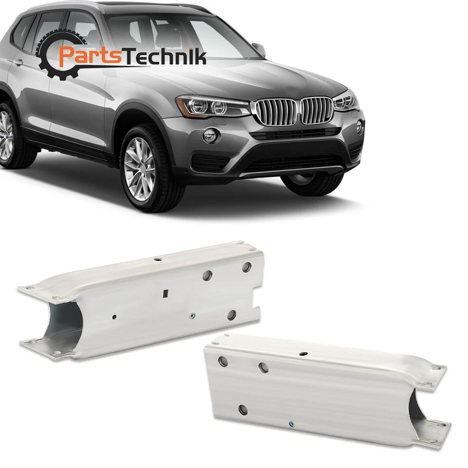 Pair For 2011-2017 BMW X3 2015-2018 X4 Front Bumper Reinforcement Bracket Foto 1 de 4