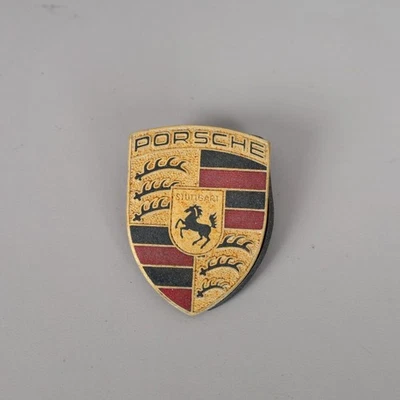 Porsche 911 Boxster Cayenne capó emblema escudo insignia 99355921100 OEM usado Foto 1 de 4
