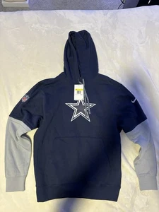 Neu Nike Herren NFL Dallas Cowboys Sideline Team Hoodie Sweatshirt Größe Small $ 85 - Bild 1 von 10