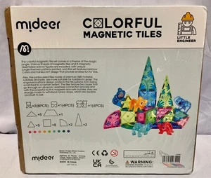 MAGNETISCHE Gebäudefliesen - 40 Stück - Mideer, kleiner Ingenieur, 3+ Jahre, VERSIEGELT! - Bild 1 von 4