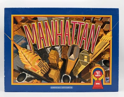 Manhattan - Gesellschaftsspiel Brettspiel - Hans im Glück (6998) OVP,vollständig - Bild 1 von 4