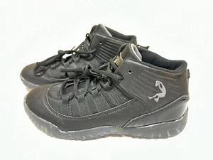 Shaq Basketballschuhe Jugend Jungen Größe 6 schwarz hoch sportliche Turnschuhe Läufer - Bild 1 von 8