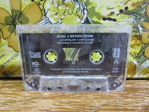 Sixteen Stone - Bush (Cassette, 1994, Interscope) *VINTAGE & TESTED* Grunge Rock - Picture 1 of 3