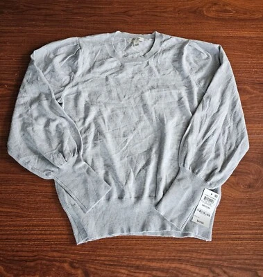 Suéter Blusa Para Mujer Talla Mediana Estilo&co Manga Tirador Gris-NUEVO CON ETIQUETAS Foto 1 de 4