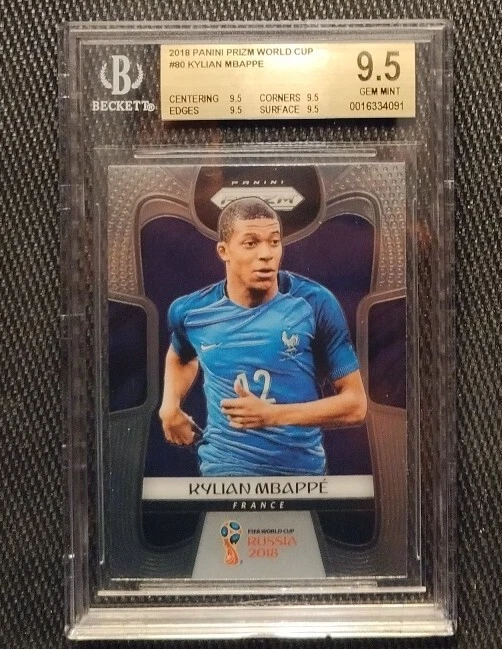 2018 Panini Prizm World Cup Kylian Mbappé #80 for sale | eBay