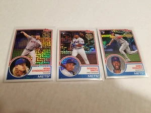 2018 Topps 1983 Chrome Lot of 3 Cards Syndergaard, Rosario RC & Smith RC Mets - Bild 1 von 1