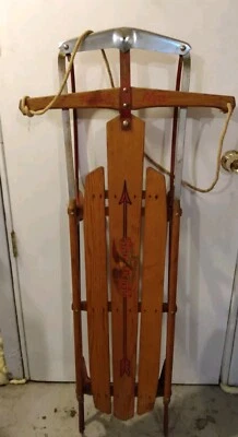 Vintage Genuine Flexible Flyer Sled No. 51J Made in USA 1960's - Image 1 of 4