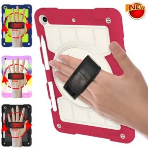 Rotating Heavy Duty Stand Case Cover For iPad Air 4 5 10.9" Mini (A17 Pro) 2024 - Picture 1 of 20