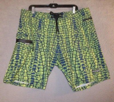 Мужские плавки с крючком и снастями 38 со змеиным принтом эластичные размеры 40x10 - Изображение 1 из 4