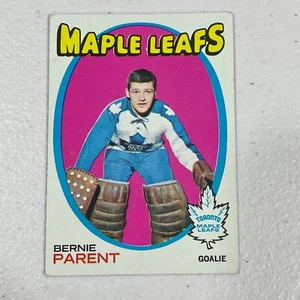 1971 - 72 Topps BERNIE PARENT Card #131 Toronto Maple Leafs HOF - Picture 1 of 4