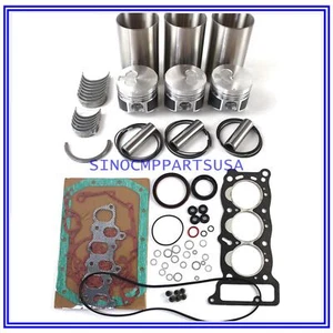 3KC1 980CC Engine Rebuild Kit For Isuzu Hitachi EX12 EX15 EX20 Mini Excavator - Picture 1 of 9