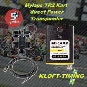 Mylaps TR2 Kart Transponder direkt Power inkl. 12V Kabel, 5 Jahre Funktion NEU - Bild 1 von 6