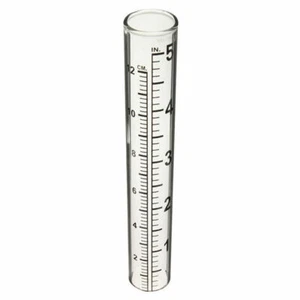 Capacité verre pluviomètre tube de rechange maison jardin outil cour extérieur meilleur - Photo 1/12