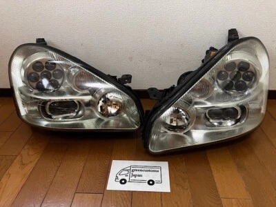 JDM Nissan Cima Infiniti F50 Q45 Headlights HID 7 Projectors Lamps set OEM - Image 1 of 4